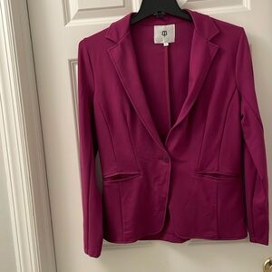 Betabrand Transcendent Blazer L - Fig Jam